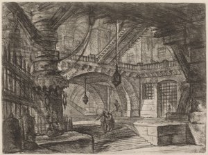 Der Pier mit Ketten von Giovanni Battista Piranesi