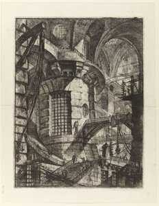 Det runda tornet av Giovanni Battista Piranesi