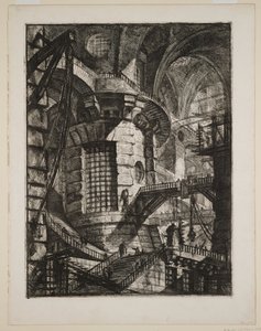 Det runda tornet av Giovanni Battista Piranesi