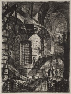 Det runda tornet av Giovanni Battista Piranesi