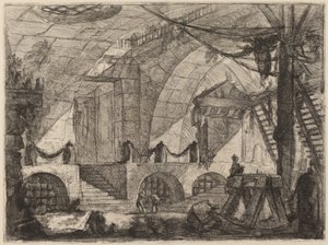 Die Säge von Giovanni Battista Piranesi
