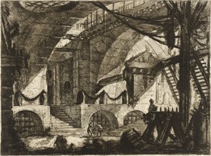 Sågbocken av Giovanni Battista Piranesi