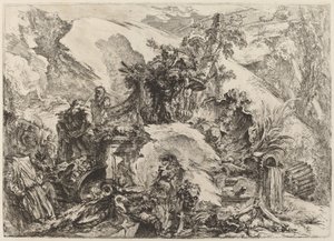 Skeletten av Giovanni Battista Piranesi