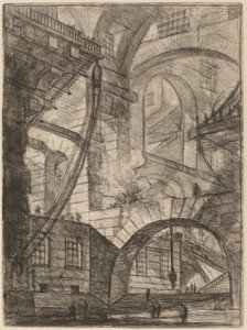 Den rökande elden av Giovanni Battista Piranesi
