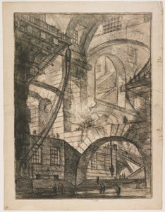 Den rykande elden av Giovanni Battista Piranesi