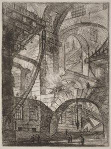 Den rykande elden av Giovanni Battista Piranesi