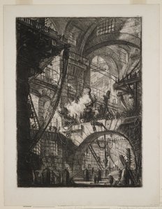 Den rykande elden av Giovanni Battista Piranesi
