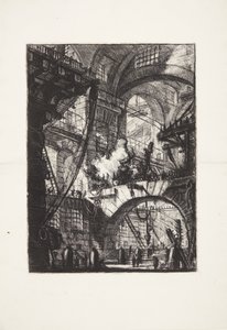 Den rykande elden av Giovanni Battista Piranesi