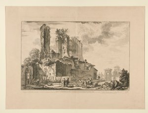 Utsikt över av Giovanni-Battista Piranesi
