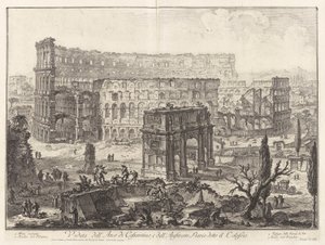 Utsikt över av Giovanni-Battista Piranesi