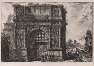 Utsikt över av Giovanni-Battista Piranesi