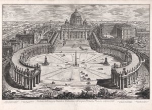 Utsikt över av Giovanni-Battista Piranesi
