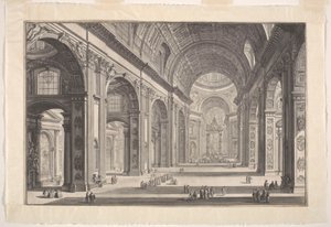 Vy över Rom av Giovanni Battista Piranesi