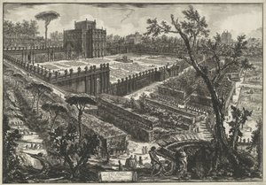 Villa Doria Pamphili in Rom von Giovanni-Battista Piranesi