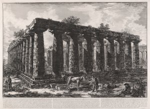 Utsikt över resterna av av Giovanni-Battista Piranesi