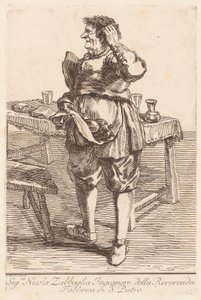Herr Nicola Zabbaglia av Giovanni Battista Piranesi, after Pier Leone Ghezzi
