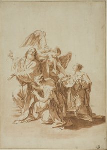 Epitafium över Charles Sackville av Giovanni Battista Pittoni the Younger