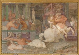 Akilles utbildning av Giovanni Battista Rosso Fiorentino