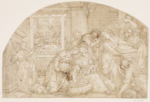 Marys födelse av Giovanni Battista Rovere