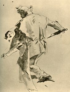 En man som knivhugger en pojke, mitten av 1700-talet, 1928 av Giovanni Battista Tiepolo
