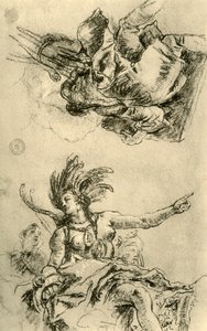 Amerika, 1753, 1928 av Giovanni Battista Tiepolo