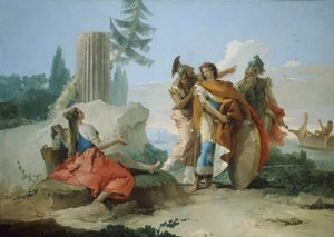 Armida von Rinaldo verlassen, 1742-45