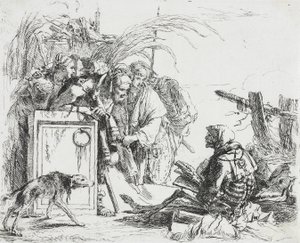 Döden håller audiens av Giovanni Battista Tiepolo