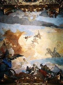 Detalj från solens gång, 1740 av Giovanni Battista Tiepolo