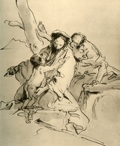 Heilige Familie von Giovanni Battista Tiepolo