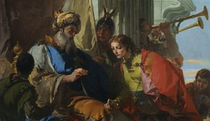 Josef får Faraos ring av Giovanni Battista Tiepolo