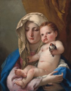 Madonna av guldfinken, ca. 17671770. av Giovanni Battista Tiepolo