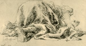 Man nedböjd i bön, 1765-1770, 1928 av Giovanni Battista Tiepolo