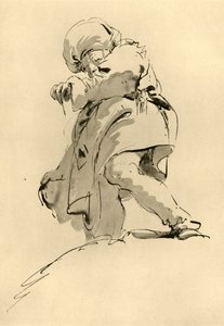 Man med turban, mitten av 1700-talet, 1928 av Giovanni Battista Tiepolo