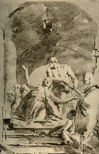 S. Giustinas martyrskap, ca 1730-talet, 1928 av Giovanni Battista Tiepolo