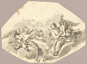 Musiker Änglar av Giovanni Battista Tiepolo