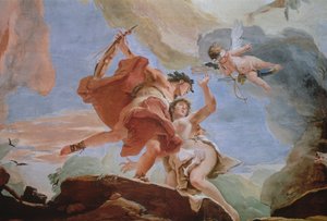 Orpheus Rescuing Eurydice from the Underworld detalj i taket se även 64555