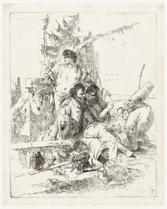Fantasy skämt av Giovanni Battista Tiepolo