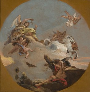 The Chariot of Aurora, c.1734 av Giovanni Battista Tiepolo