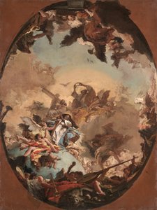 Kröningen av Jungfru Maria av Giovanni Battista Tiepolo