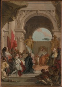 Biskop Harolds insättning som hertig av Franken av Giovanni Battista Tiepolo