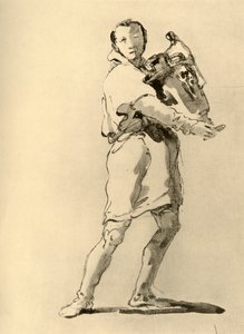 Ungdom med amfora, mitten av 1700-talet, 1928 av Giovanni Battista Tiepolo