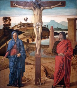 Franska: Le Calvaire Calvary av Giovanni Bellini