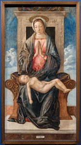 Madonna med sovande baby, av Giovanni bellini, ca 1470. av Giovanni Bellini