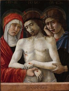 Pieta, ca 1455. av Giovanni Bellini