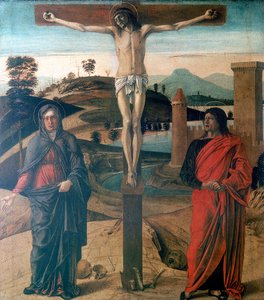 Korsfästelsen, 1465 av Giovanni Bellini