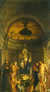 San Giobbes altartavla av Giovanni Bellini