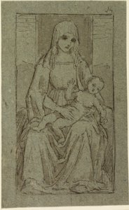 Jungfru och barn av Giovanni Bellini