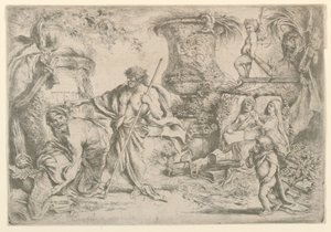 Allegori om förgänglighet av Giovanni Benedetto Castiglione