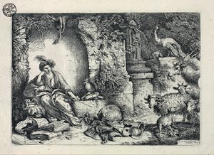 Circe förvandlar Odysseus följeslagare till djur