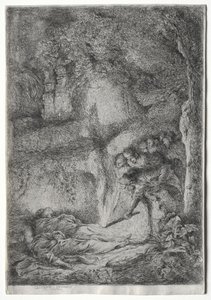 The Invention of Bodies av S. Pierre och ST. Paul, c. 1650. av Giovanni Benedetto Castiglione